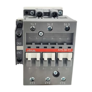 A75-30 Contactor 120V coil AC 75A Contactor A75-30-11-84 1NO1NC 3P - Picture 1 of 8