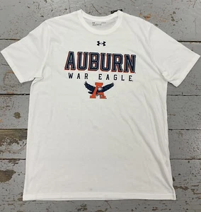 AUBURN UNIVERSITY Under Armour Men's Athletic T-Shirt Large Licensed NWT - Picture 1 of 4
