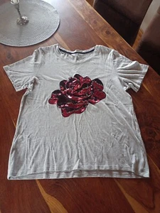 T- Shirt mit Pailletten von ONLY, gr.M - Bild 1 von 2