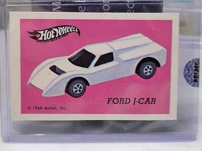 🔥 Tarjeta REDLINE FORD J-CAR 1968 MATTEL HOT WHEELS ORIGINAL RARA Rev1a 🔥 Foto 1 de 3