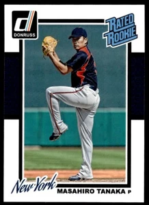 2014 DONRUSS RATED ROOKIE MASAHIRO TANAKA R16 - Picture 1 of 2