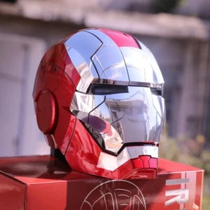 Iron Man Helm Mk5 elektrische sprachgesteuerte Steuerung tragbare Maske 1:1 Automatik - Bild 1 von 10