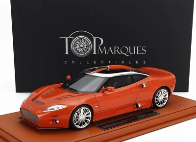 Top Marques SPYKER C8 AILERON 2011 ORANGE 1/18 Scale LE500 New! - Image 1 of 4