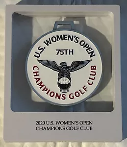 Champions Golf Club 2020 75th US Women's Open Championship bolsa de metal correa con etiqueta - Imagen 1 de 2