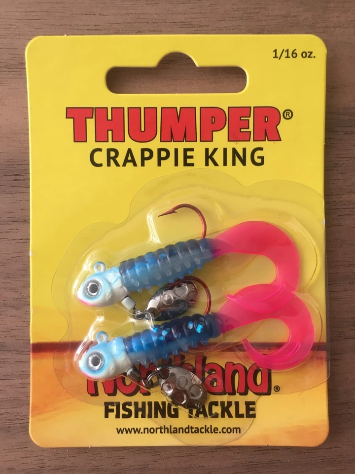 Equipamento de pesca Northland - Thumper® Crappie King - 1/16 oz. - Várias cores - Imagem 1 de 1