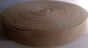Natural Jute Webbing - 2" wide By The Yard - Picture 1 of 1