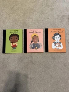 Lot 3 Little People, Big Dreams HC books Anne Frank Rosa Parks Harriet Tubman - Picture 1 of 10