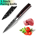 Kitchen Chef 3 PCS Knife Set Stainless Steel Japanese Damascus Style Cleaver