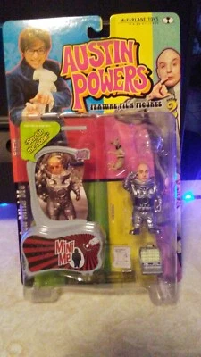 Figuras de largometraje de Austin Powers (Mini Me) figura con caja de conversación McFarlane Toys Foto 1 de 4