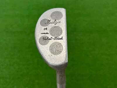 MATZIE VELVET-TOUCH 20 PUTTER Hickory Wood Shaft Right Handed Venice, California - Image 1 of 4