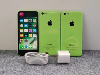 9/10 Good&Original Apple iPhone 5c Green 8/16/32GB Factory UNlocked  Gift - Image 1 of 4