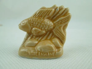 Wade Whimsies England Red Rose Tea Miniature Figurine Gold Fish - Picture 1 of 3