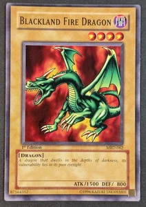 Yugioh TCG - 1x Blackland Fire Dragon - MRD-062 - LP - 1ª Edición De Colección Común - Imagen 1 de 10