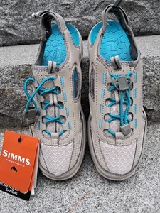 sandali simms riprap pesca a mosca scarpe acqua donna 8 nuovi con etichetta - Foto 1 di 7