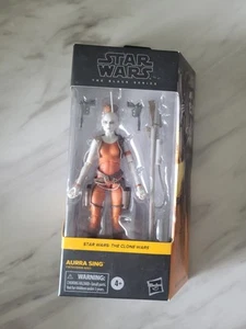 2021 Star Wars Black Series 6 inch The Clone Wars #08 Aurra Sing - Picture 1 of 6
