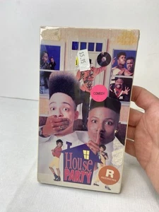 Vintage 1990 House Party VHS New Sealed Hip Hop Comedy Kid N Play Robin Harris - Picture 1 of 7