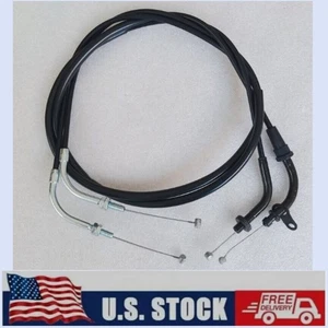 Replacement Pro Throttle Cable Wires For Yamaha V-Star 1100 XVS1100 1999-2011 - Picture 1 of 4