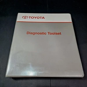 Toyota Diagnostic Toolset Operators Manuals In Binder For USA & Canada EUC - Bild 1 von 13