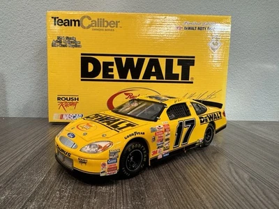 Matt Kenseth #17 2001 DeWalt ROTY 1:24 NASCAR Team Calibre Sin usar, en caja Foto 1 de 4