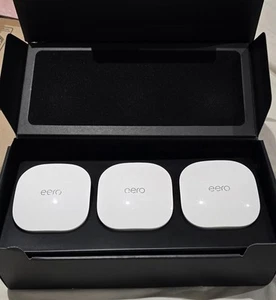 Eero 5 Mesh Dual-Band Home Wi-Fi System - White (3-Pack) - Bild 1 von 5