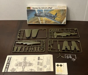 Vintage Revell 1977 Dornier Do 335 A-6 Pfeil Model H-96 1/72 Scale Plane Kit - Picture 1 of 13