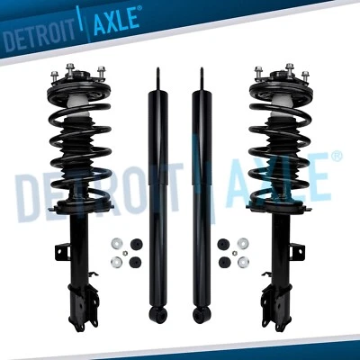 Front Struts w/ Coil Spring + Rear Shock Absorbers for Ford Escape Mazda Tribute - Image 1 of 4