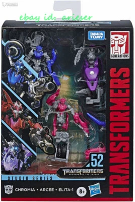 Takara Tomy Ss-52 Arcee/Chromia/Alita Transform Deluxe Class Action Figure  - Image 1 of 4