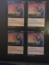 Magic The Gathering MTG - Tempest - Rain of Tears x4