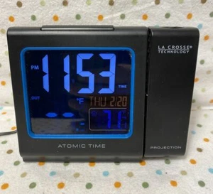 La Crosse Technology Sveglia LCD a colori proiezione con temperatura #616-146 - Foto 1 di 7