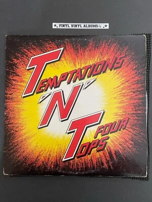 TEMPTATIONS “N” THE FOUR TOPS T.N.T-1986  3X VINYL LP RECORDS-COMP-EX-SEE DEMO - Image 1 of 4