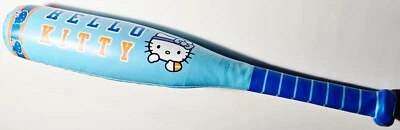 Hello Kitty 21" Blue Soft Baseball / Tee Ball Bat RARE HTF Official Sanrio Kids - Image 1 of 4