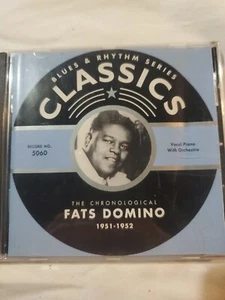 THE CHRONOLOGICAL FATS DOMINO 1951 - 1952 ORIGINAL CD COMPLETE - Picture 1 of 4