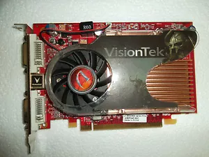 VisionTek ATI Radeon HD 3650 PCIe x16 Graphics Card 512MB DVI TV-Out VT-400619 - Picture 1 of 8