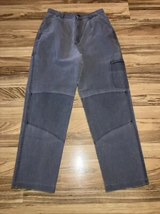 LL Bean Outdoors Pants Women’s Size 10 Med Tall Hiking Work 100% Cotton - Picture 1 of 6