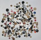 Ca. 180 alte Knöpfe Holzknöpfe wood buttons Konvolut collection 1920er Jahre 