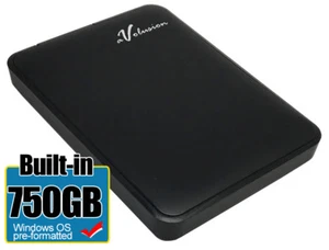 New Avolusion 750GB USB 3.0 External Hard Drive (WindowsOS NTFS Pre-Formatted) - Picture 1 of 5
