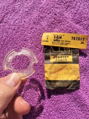 Chevrolet Corvette C1 1953 1954 1955 nuevo anillo de bocina contacto pivote buje #757517 Foto 1 de 4