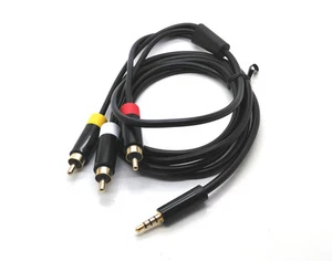 NEW 1.8 Meter Composite AV Cable RCA Cable Video Audio cable for Xbox One - Picture 1 of 5