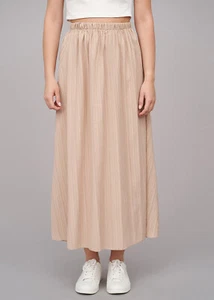 Falda mujer Cloud5ive falda larga estampado estructura beige N24036071 - Imagen 1 de 3