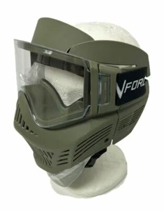 Empire X-Ray Paintball V-Force Goggle Mask with Visor NWT Adult One Size Olive - Picture 1 of 10
