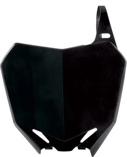 Acerbis Front Number Plate Plastic Black RMZ250 2010-2018 RMZ450 2008-2017 - Image 1 of 1