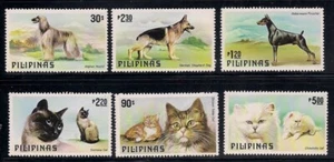 Philippines 1979 Sc # 1425-30 Dogs & Cats MNH OG - Picture 1 of 1
