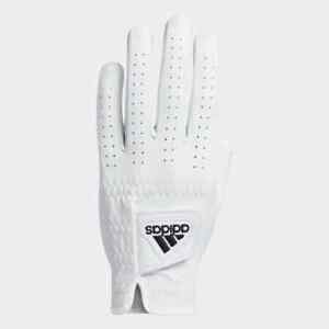 Adidas Men's Ultimate Leather Golf Glove / White Black / RRP £18