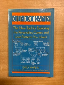 1989 "GENOGRAMS" TOOL FOR PERSONALITY CAREER & LOVE USA PAPERBACK BOOK (P3) - Picture 1 of 11