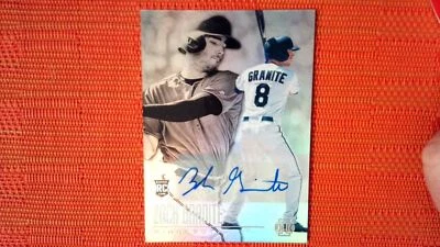 2018 Illusions ZACK GRANITE #29 Rookie RC AUTO Foil SP - Image 1 of 2