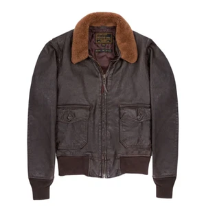 COCKPIT USA Classic Naval Aviator's "100 Mission" Flight Jacket™ Z21C0071 - Picture 1 of 9