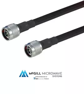 LMR-600 LW Times Microwave Coaxial Cable Assembly N Type male Connectors LMR - Picture 1 of 4