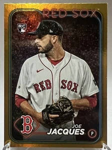 2024 TOPPS SERIES 1 JOE JACQUES GOLD FOIL ROOKIE - Picture 1 of 2