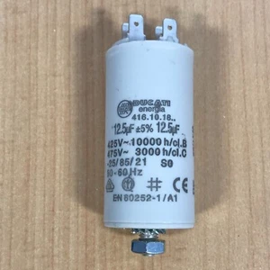 Espressomaschine/Kaffeemühle Ducati 12,5 μF 450V 60Hz Pumpe Motor Kondensator - Bild 1 von 2