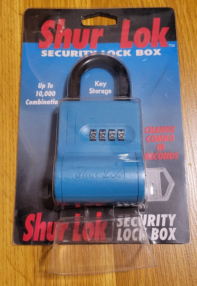 ShurLok Lock Box Combination Key Storage Lockbox SL-100 for Real Estate Realtor - Image 1 of 1